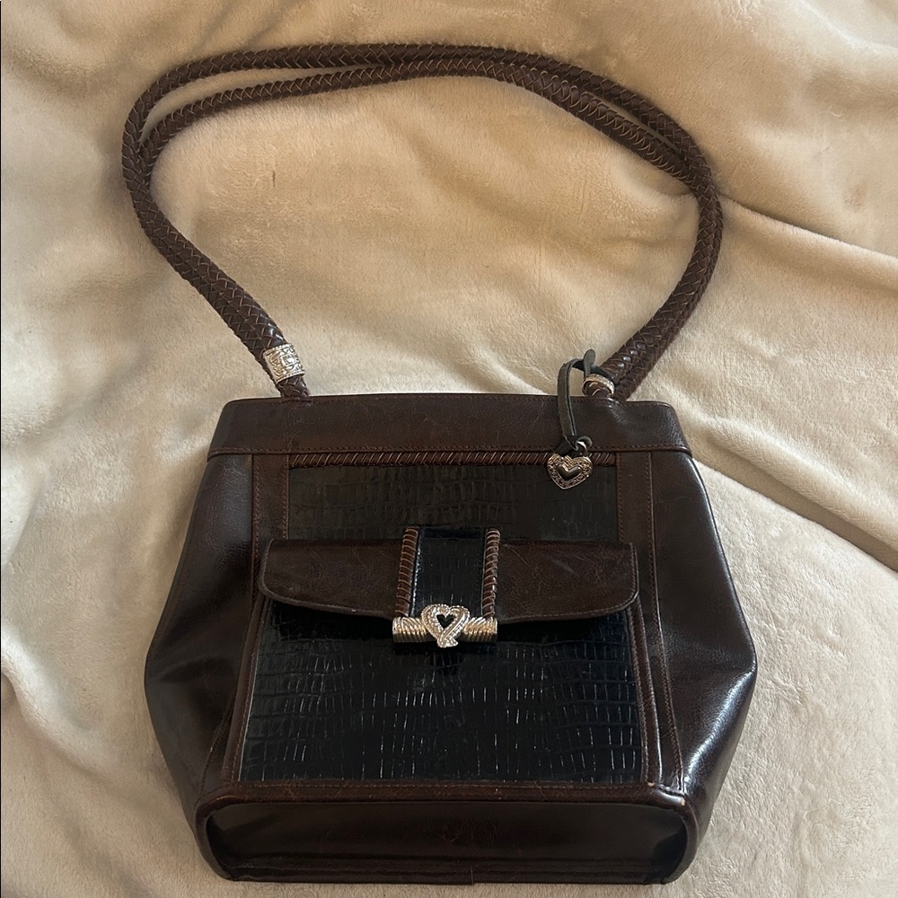 Brighton Brown and Black Women's Bag